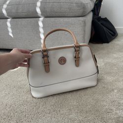 Giani Bernini Ivory Color Bag/ Purse 