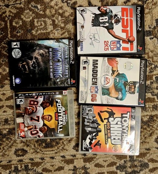 ps2/ps3 games