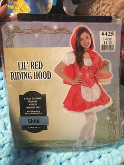Red riding hood Halloween Costume