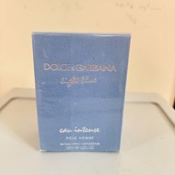 Dolce & Gabbana Light Blue Eau Intense Pour Homme – 125ml – Brand New, Sealed
