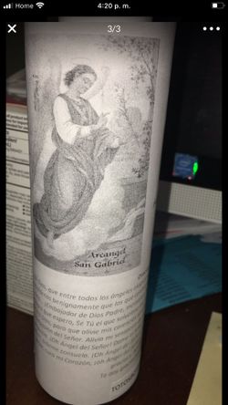 Veladora san Gabriel