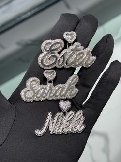 Start Your Own Custom Diamond Name Pendant