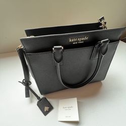 Kate Spade Medium Satchel in Cameron Black (001)