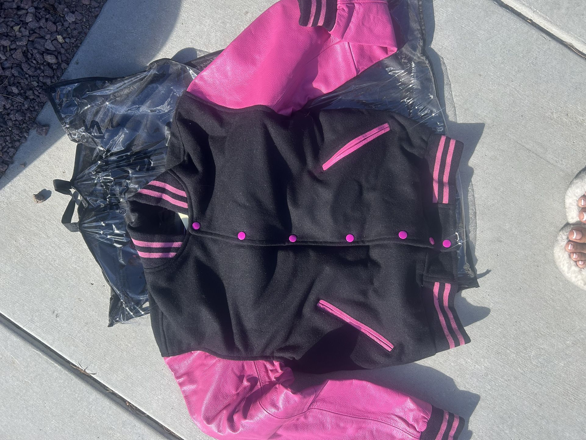 Varsity Leather Jacket
