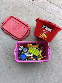 Legos With A Few Knex