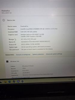 Acer Nitro 5 17.3 inch laptop