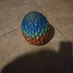 3 D PRINTED Large Egg