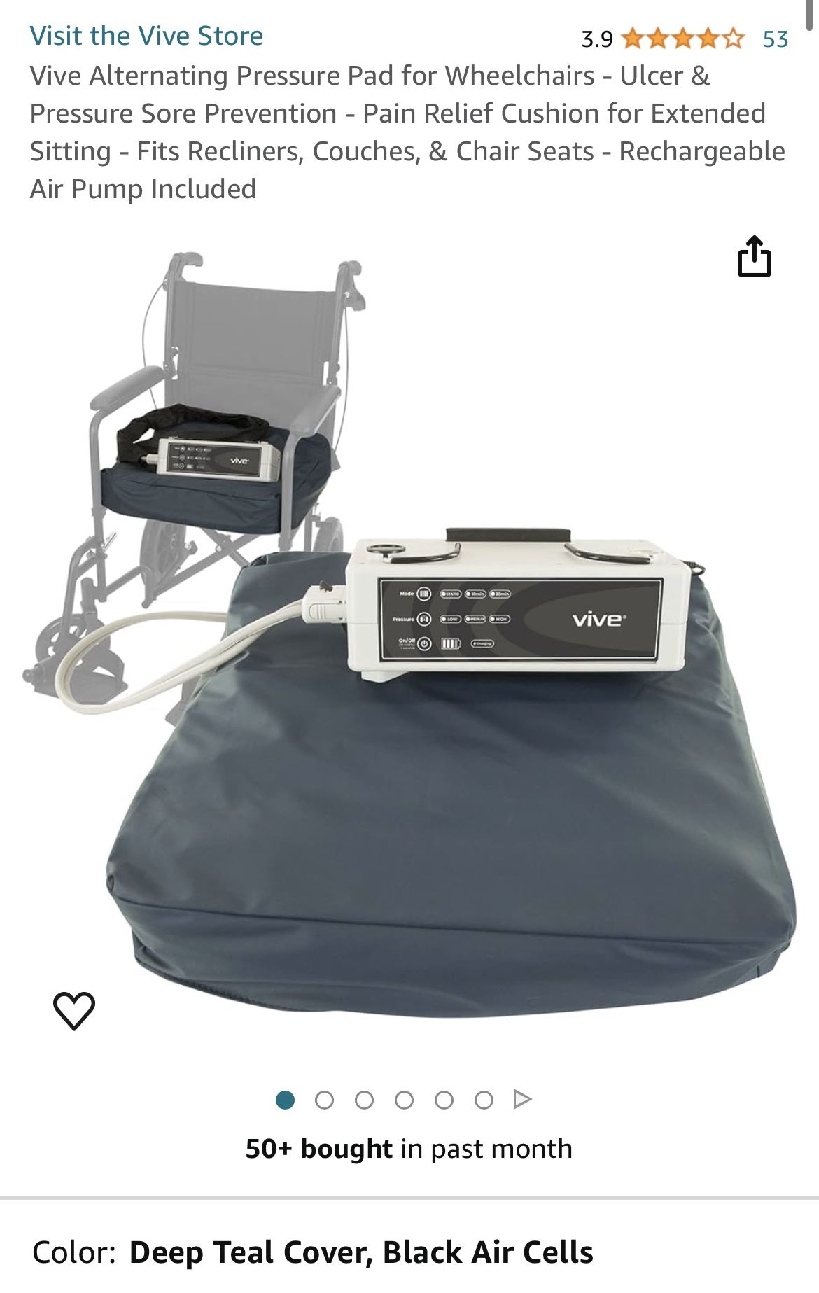 Alternating Pressure Pad for Wheelchairs