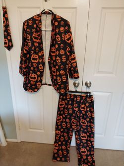 Halloween costume! David S. Pumpkins (from Saturday Night Live)