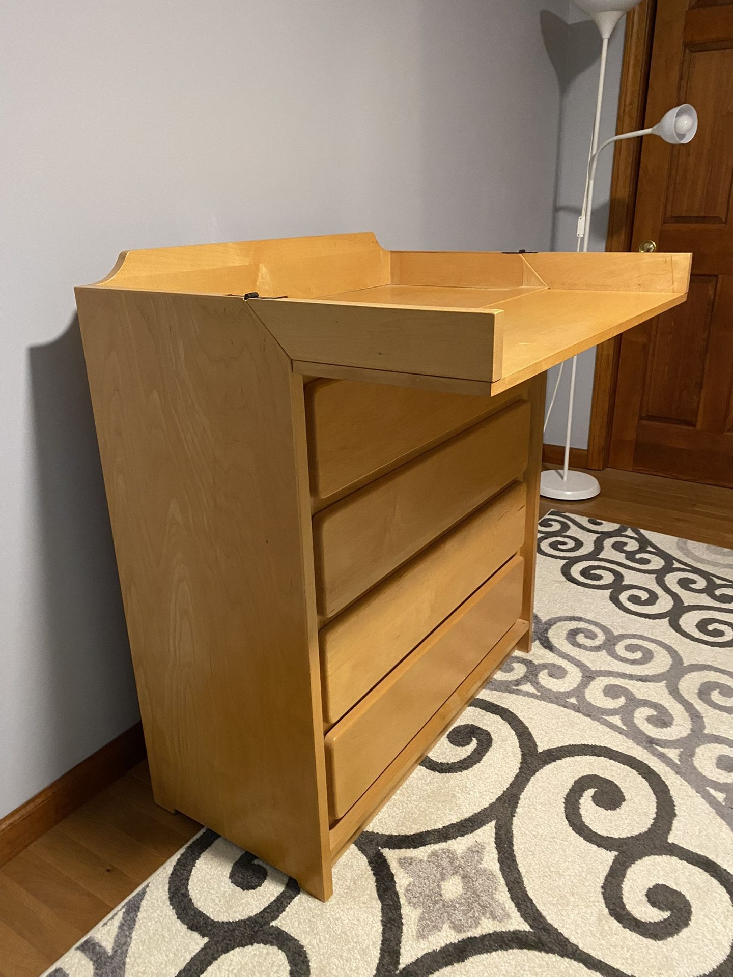 Oak Dresser/changing Table
