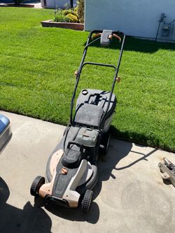 Worx Electric Lawn Mower set