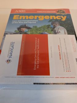 NEW AAOS Emergency Care and Transportation of the Sick and Injured, Twelfth Edition