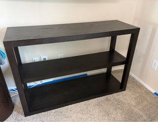 West Elm Parsons Bookshelf / Console Table