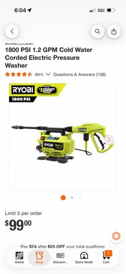 Pressure washer