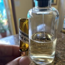 L'limmensite DECANTS I DO NOT SELL FULL SIZE BOTTLES