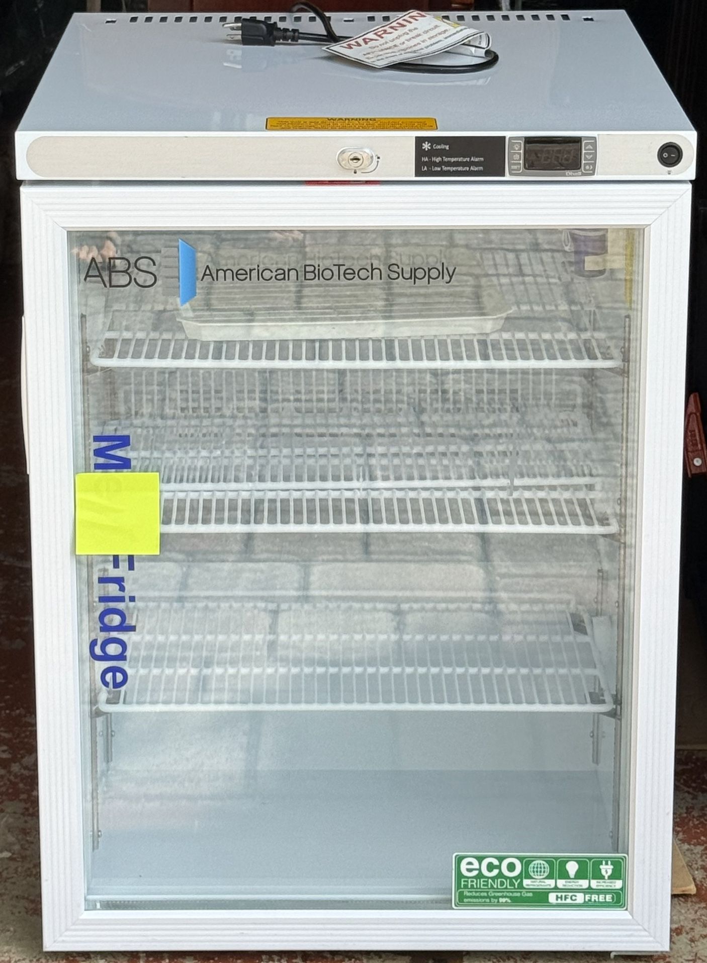 ⭕️ ABS American BioTech Supply Undercounter Refrigerator 5.2 cu.ft