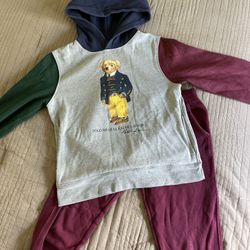Polo Sweater And pants KID $35