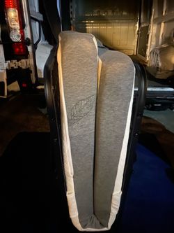 Twin Size - Portable Rollaway Bed with 5-inch Bamboo Mattress