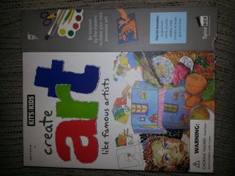 NEW kids create ART set