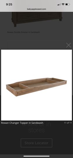 Wood Baby Changing Table 