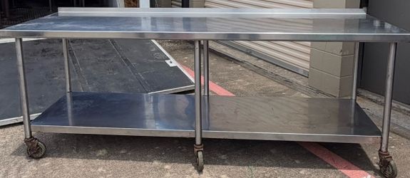 8’ Stainless Steel Table