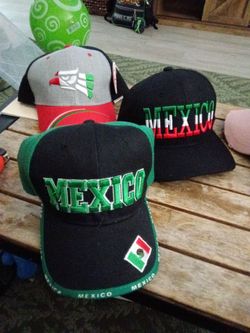 Mexico Snapback Hat Black