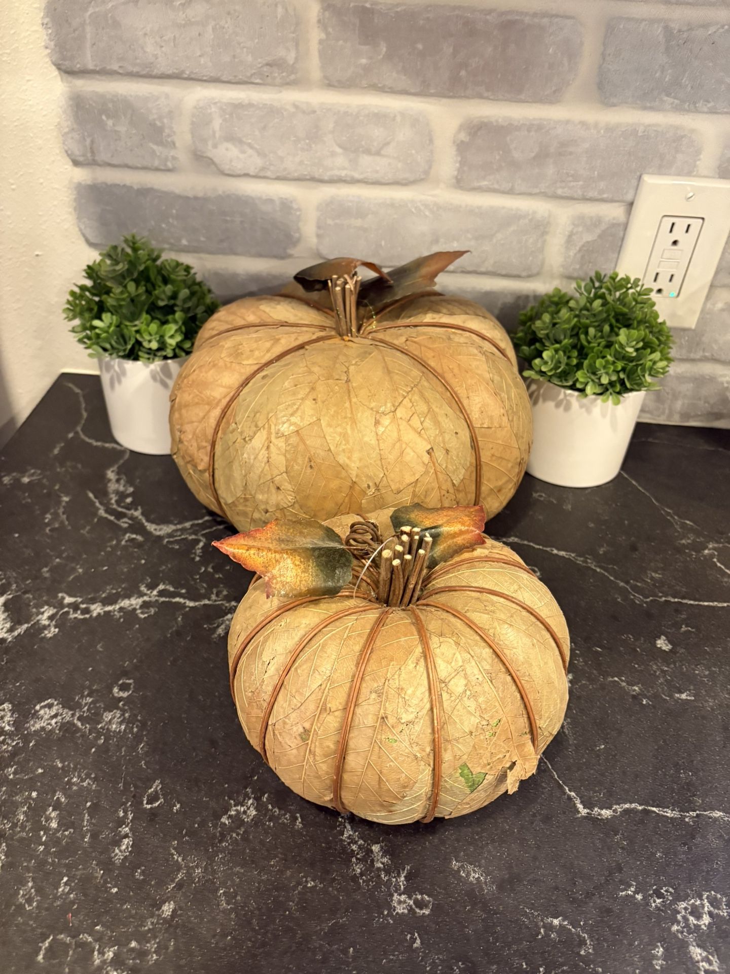 Set Of 2 Foam Pumpkins - Simi valley