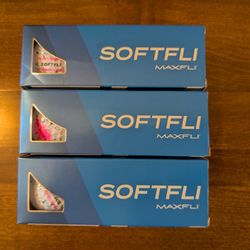 New MaxFli SoftFli Golf Balls Lot of 9