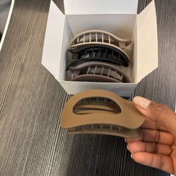 Flat Claw Clips. Very Cool Hair Clips 