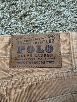 Vintage Polo Ralph Lauren Dry Goods Corduroy Pants Womens Size 30x30