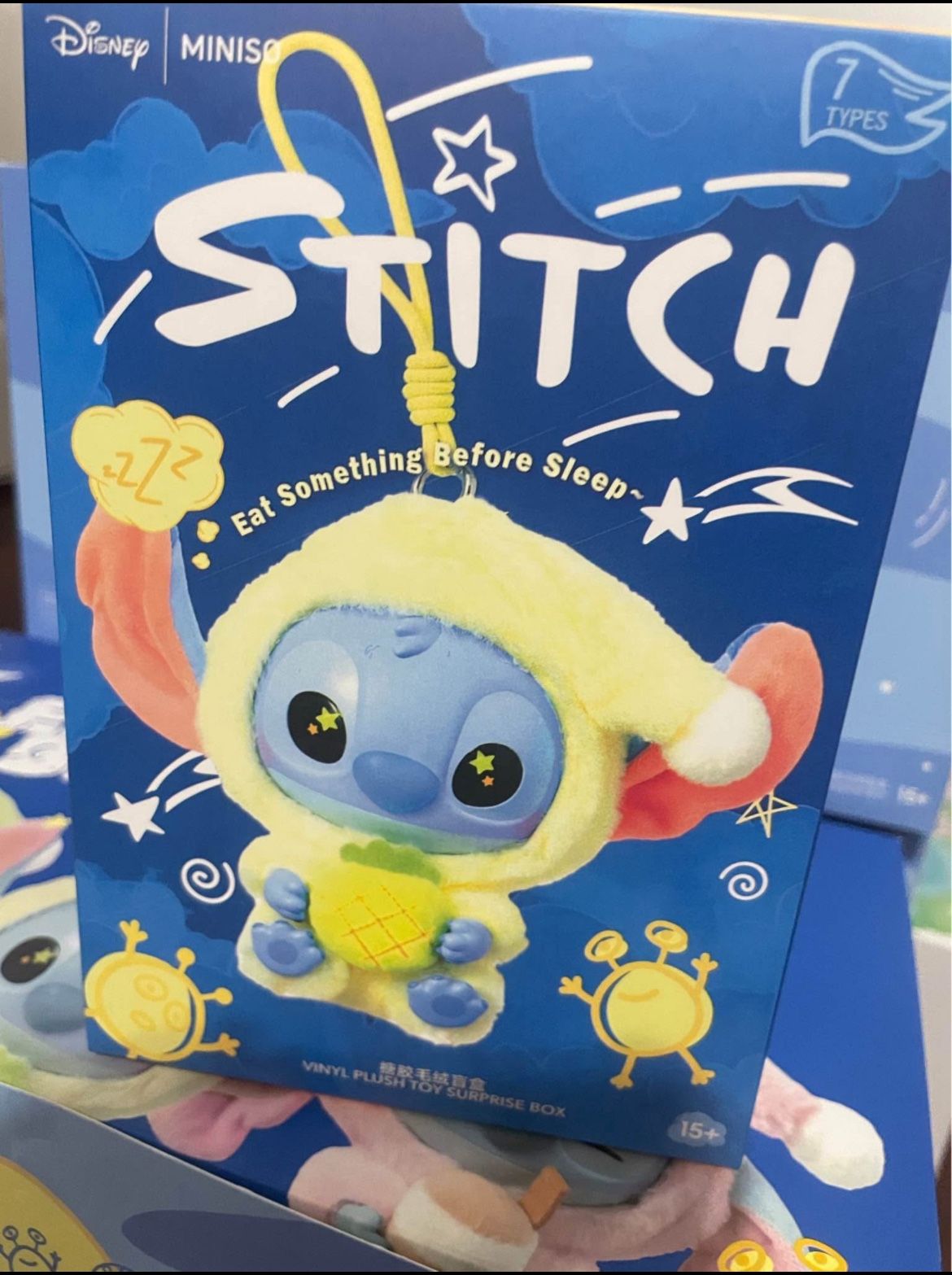 Stitch Eat Before Sleep Plush Toy