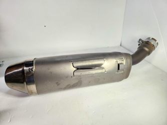 Suzuki 15J0 Exhaust Muffler OEM GSX-R750 Motorcycle 750 Stock Sport Bike Street