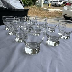 Vintage cocktail glasses