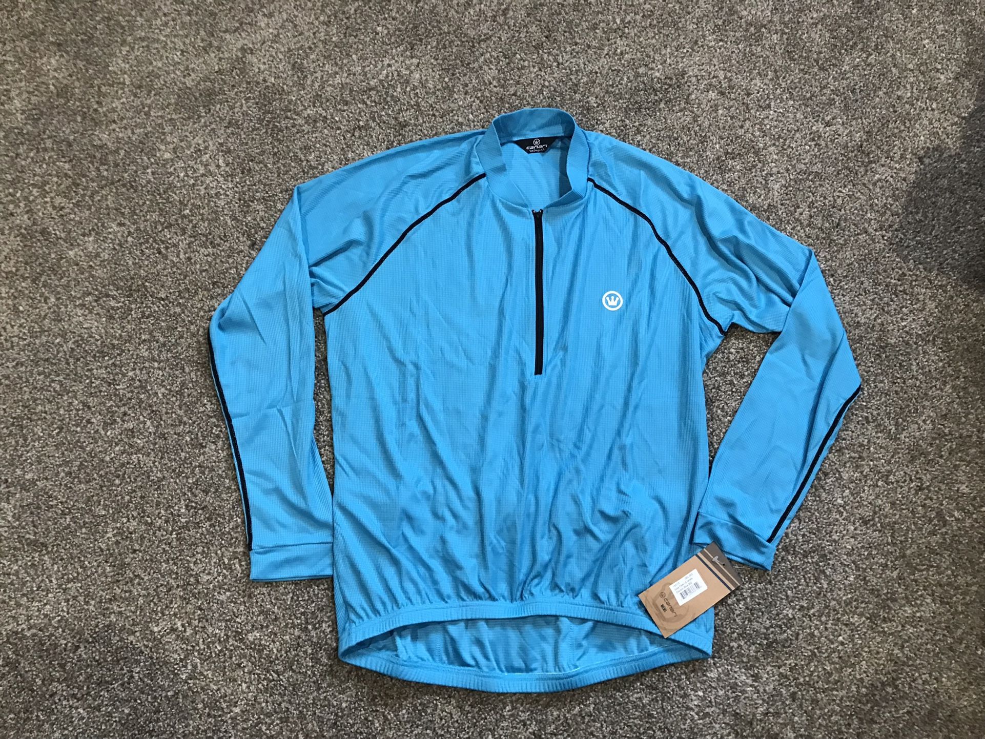 NWT Canari Long Sleeve Cycling Jersey - Medium