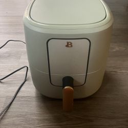 6qt Air Fryer with TurboCrisp Technology EverGood Ceramic Nonstick Coating, Drew Barrymore Brand.