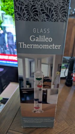 Galileo Glass Thermometer like New