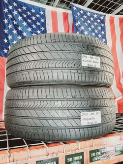 ⭐️ USED TIRES 245/45ZR18 KUMHO MAJESTY SOLUS Grand Touring All-Season 245/45R18
