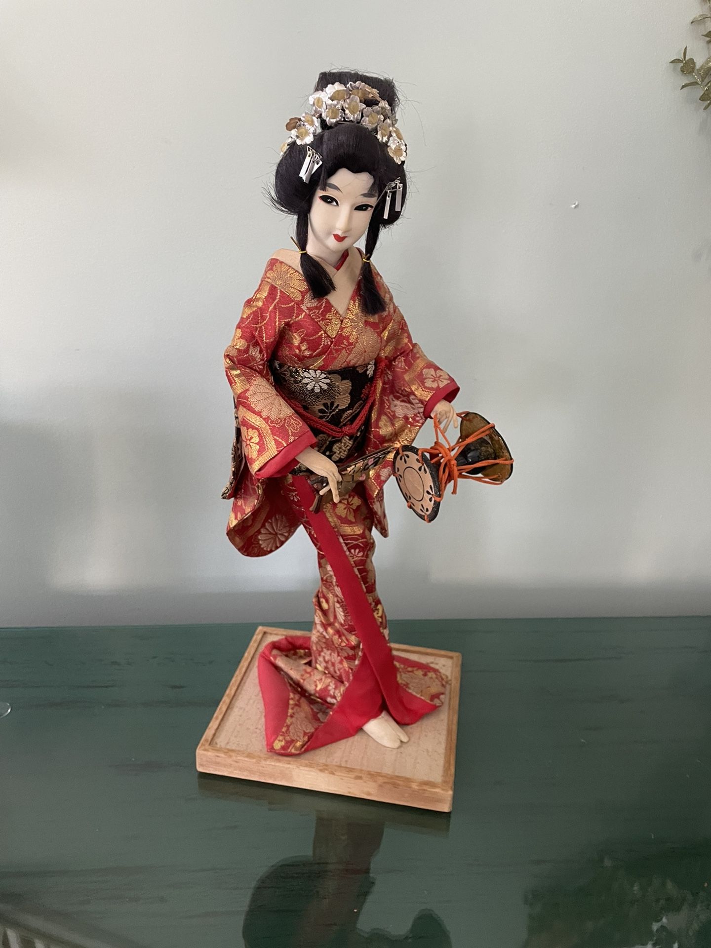Vintage Kyugetsu Geisha Doll