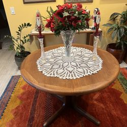 Teak Table And Four Chairs