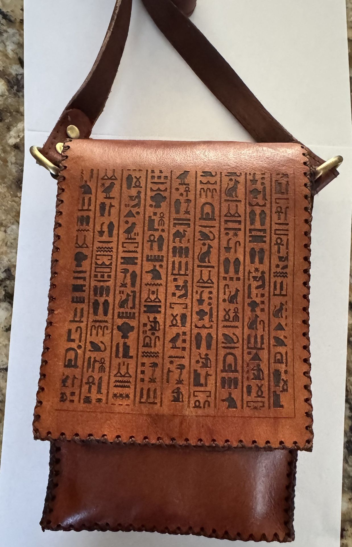 Leather Bag / Silver Dollar