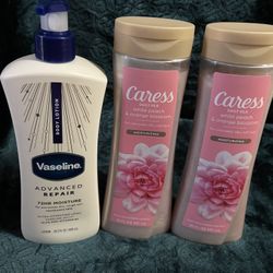 Cream  and Body Wash 