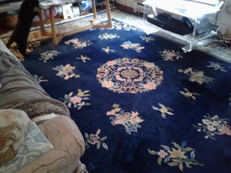 AREA RUG. CLEANED, Large