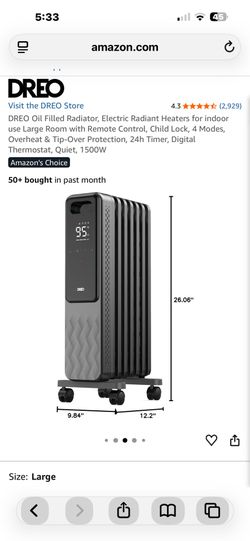 Dreo Portable Heater