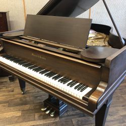 Mason & Hamlin 6’2” grand piano, refurbished. 