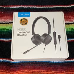 Wired Headset With Mic USB 