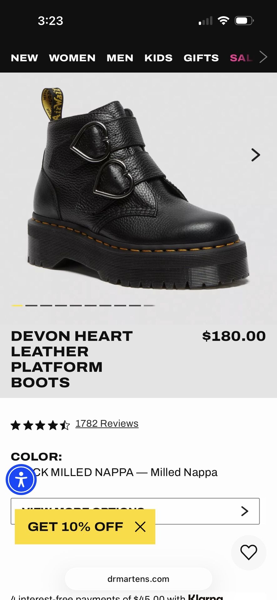 doc martens devon heart boots
