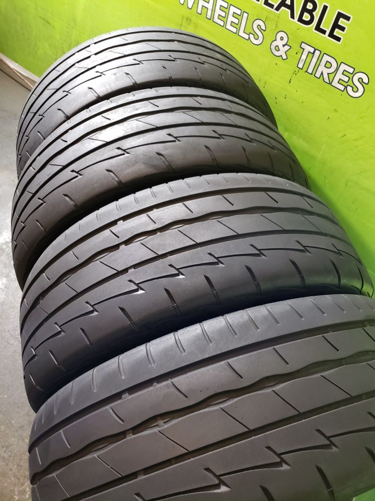 Four 245/45/20 FIRESTONE FIREHAWK INDY 500, FREE MOUNT AND BALANCE