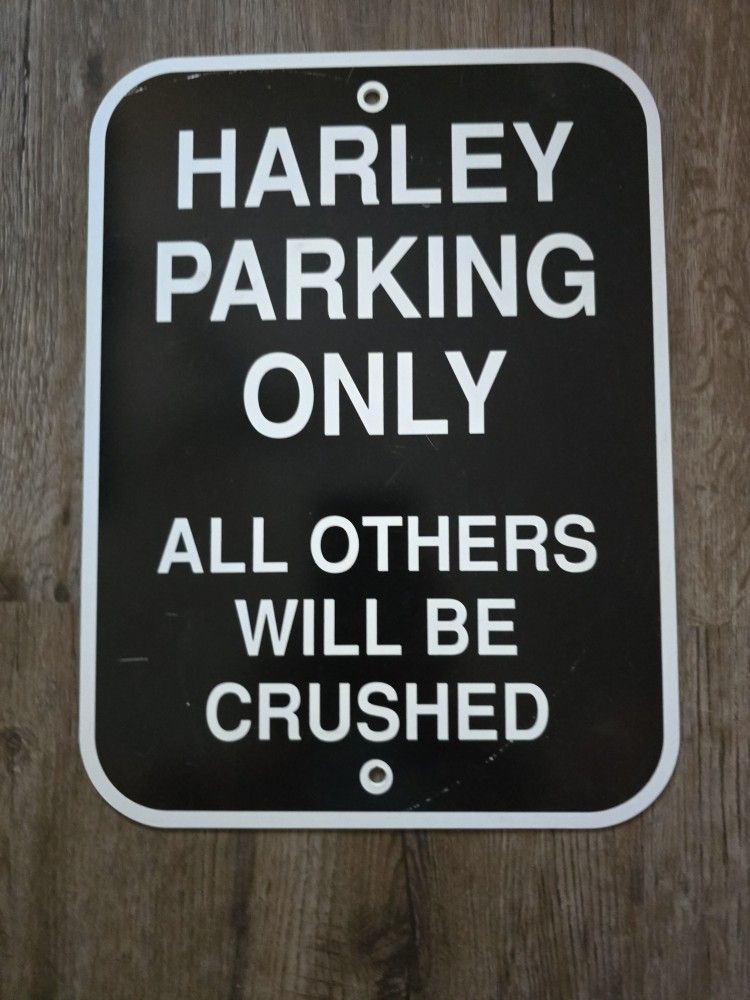 Harley Parking Only