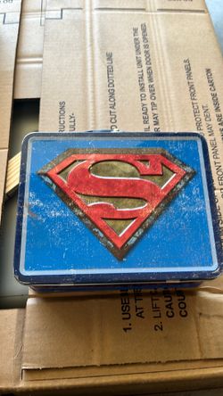 Rare DC Comics Superman lunch box