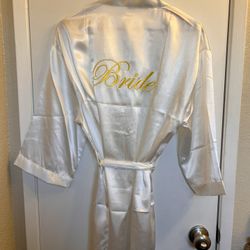 Bride Silk Robe